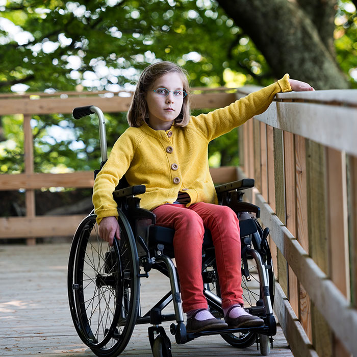 wheelchair child