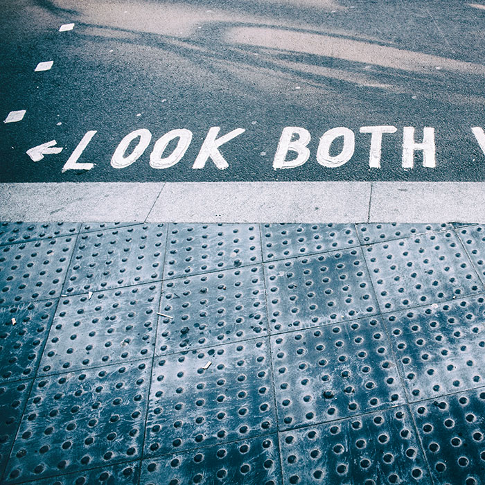 look both ways